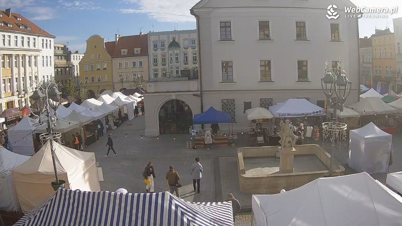 GLIWICE - widok na Rynek - 14 listopad 2025, 12:02