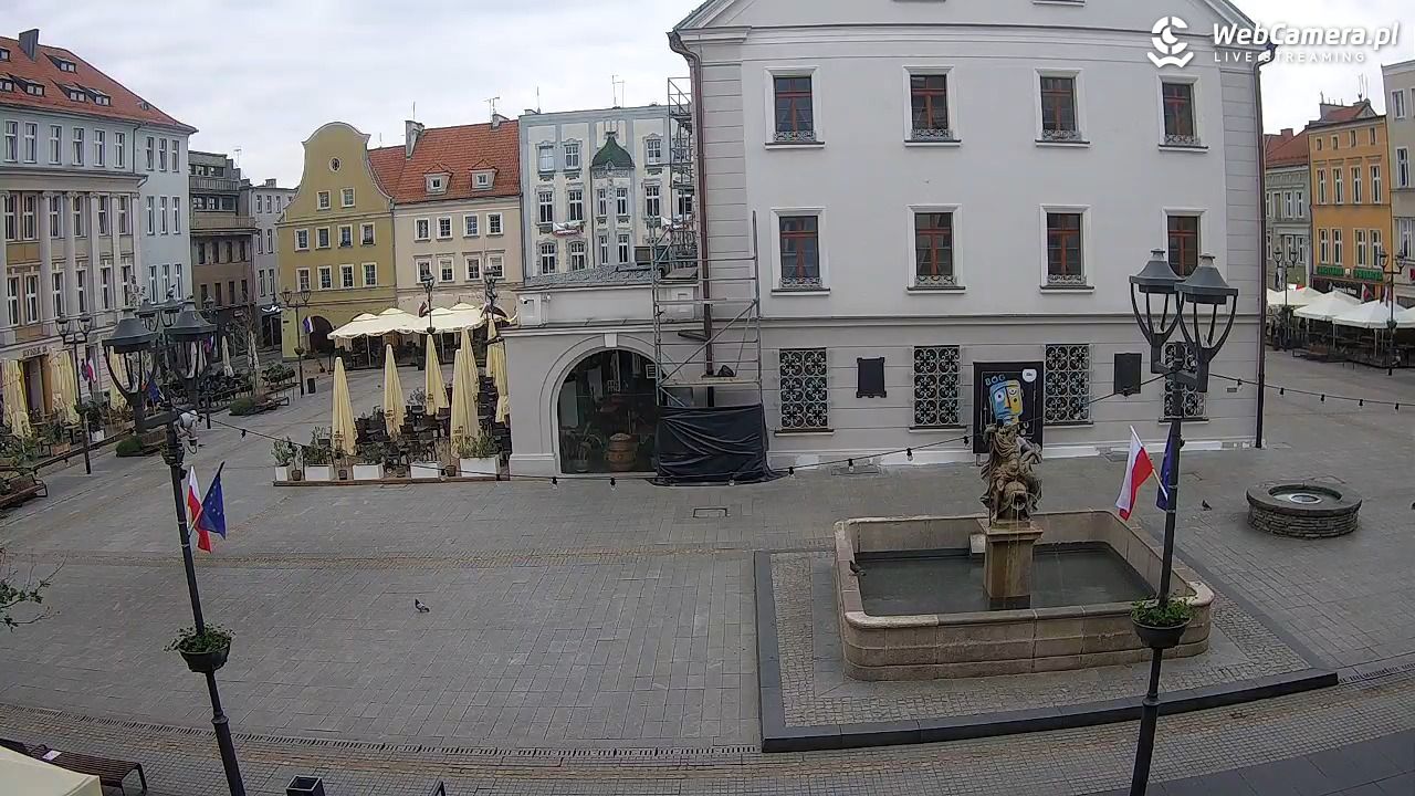 GLIWICE - widok na Rynek - 14 maj 2025, 05:35