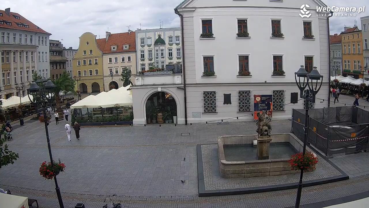 GLIWICE - widok na Rynek - 21 lipiec 2026, 18:06