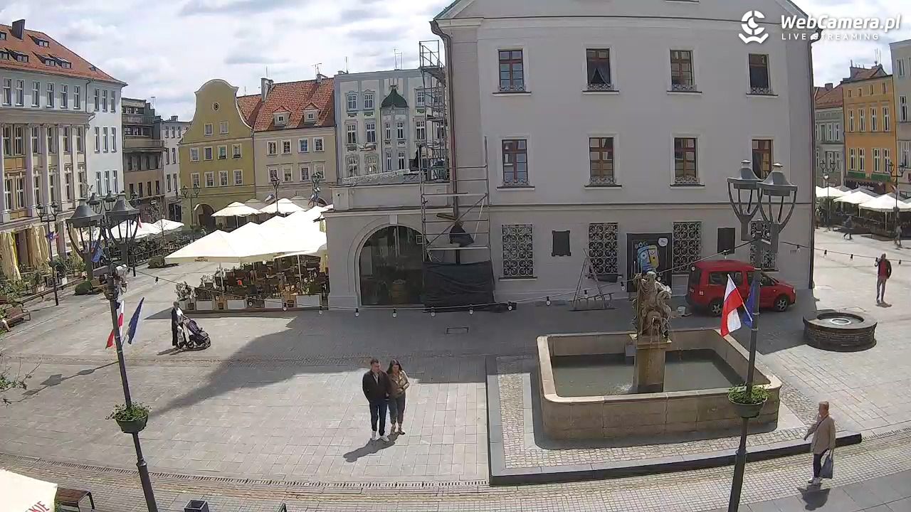 GLIWICE - widok na Rynek - 14 maj 2025, 11:54