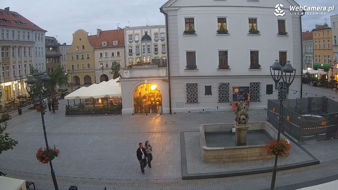 GLIWICE - widok na Rynek - 21 lipiec 2026, 20:54