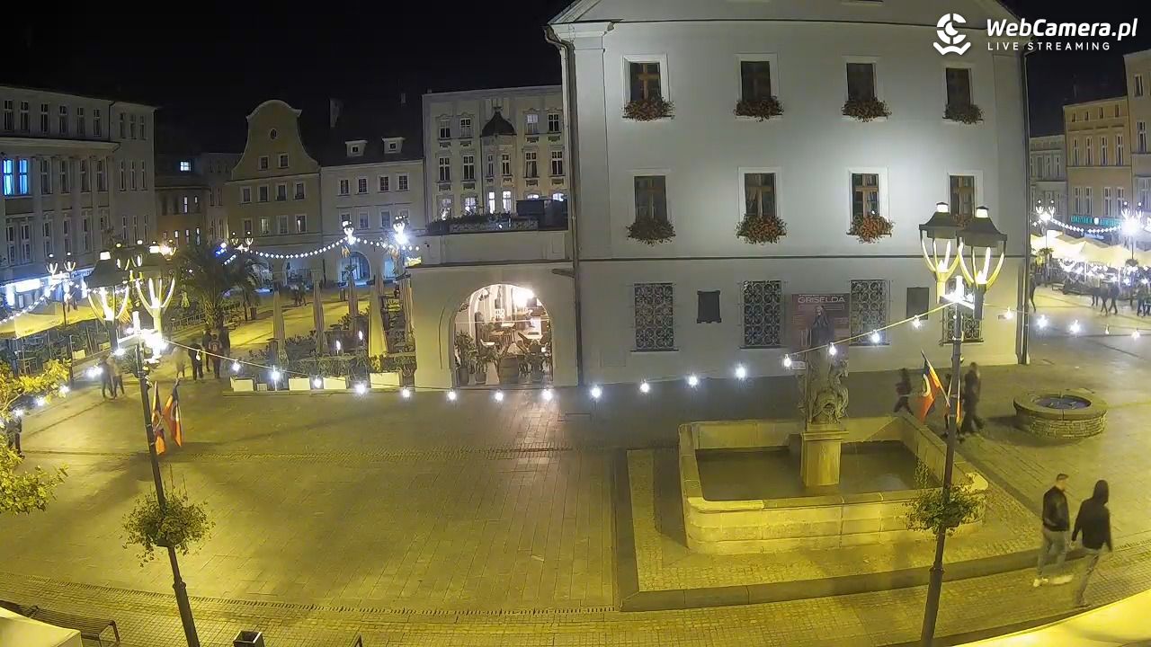 GLIWICE - widok na Rynek - 27 wresień 2025, 22:20