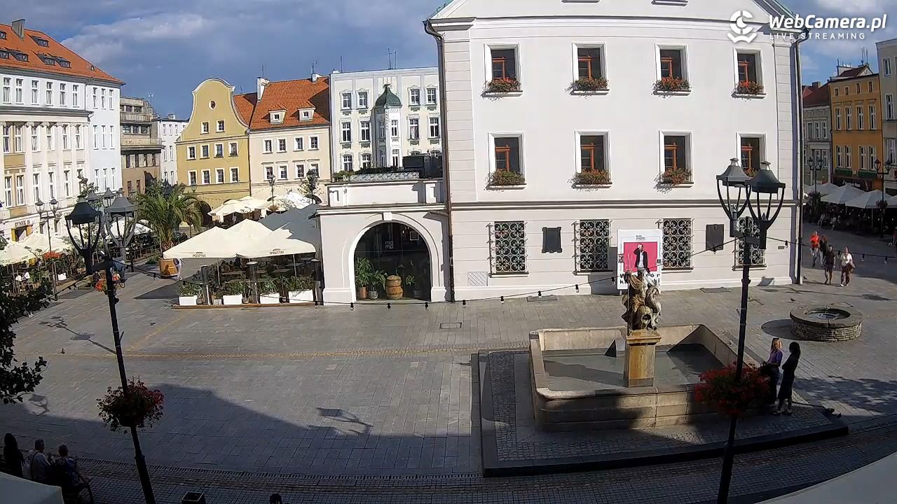 GLIWICE - widok na Rynek - 31 lipiec 2025, 17:03