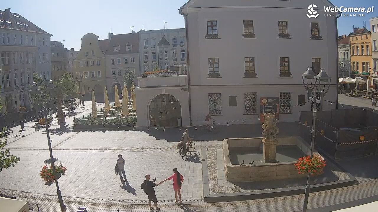 GLIWICE - widok na Rynek - 22 lipiec 2026, 09:04