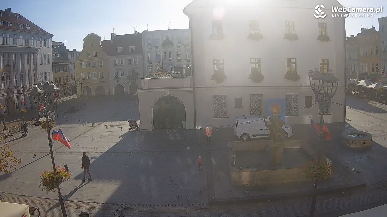 GLIWICE - widok na Rynek - 21 październik 2026, 08:05