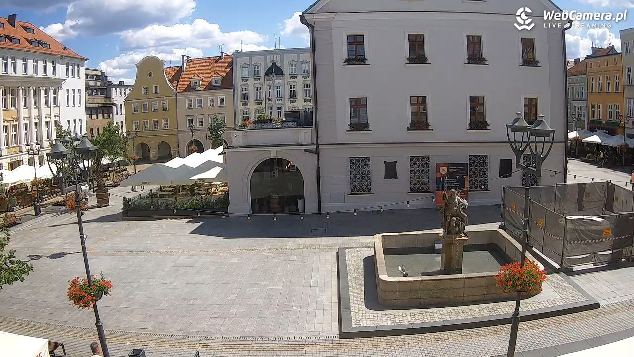 GLIWICE - widok na Rynek - 22 lipiec 2026, 13:25