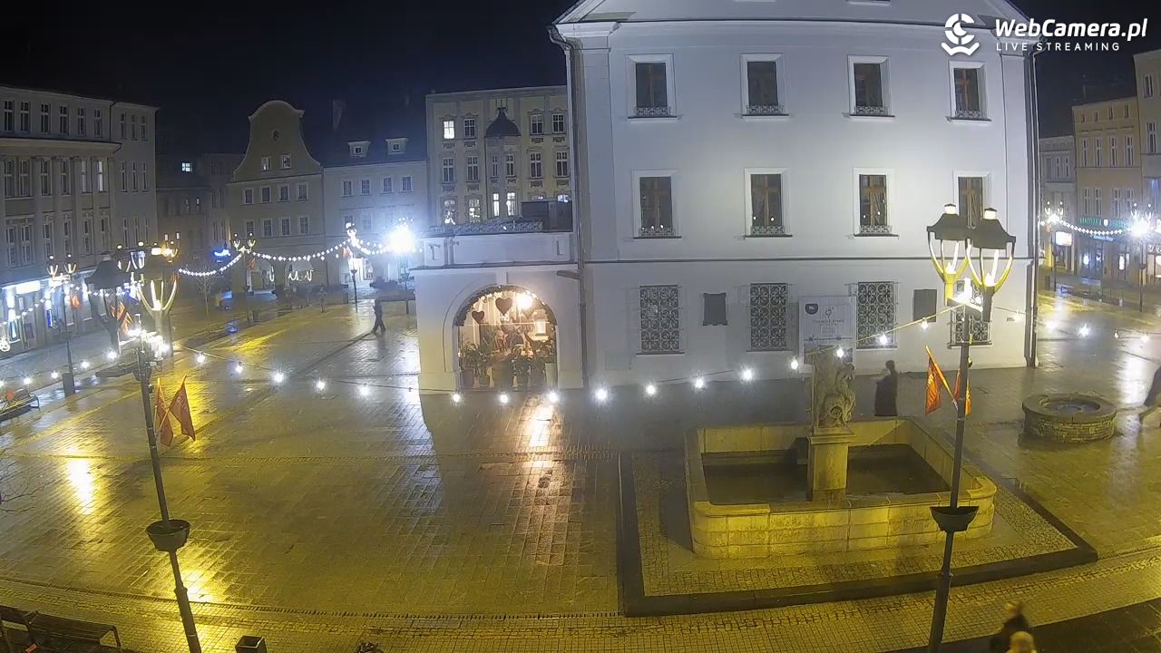 GLIWICE - widok na Rynek - 13 luty 2026, 21:26