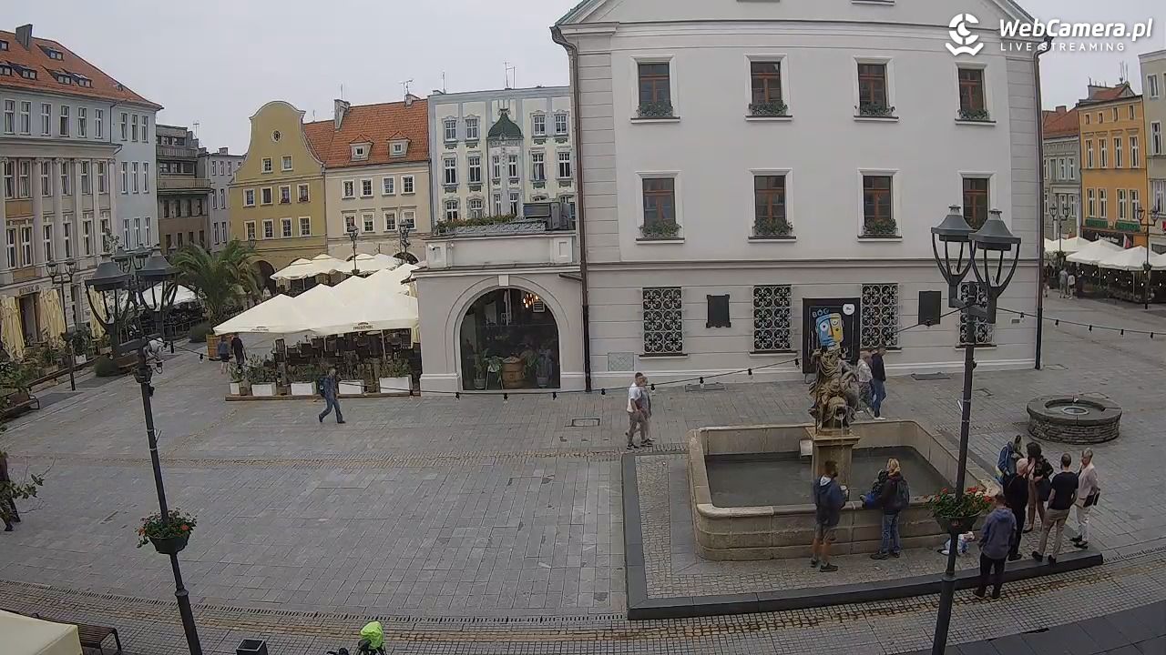 GLIWICE - widok na Rynek - 08 czerwiec 2025, 14:15