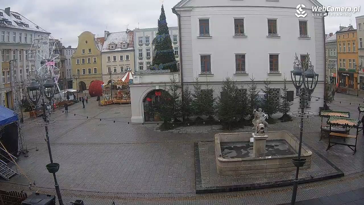 GLIWICE - widok na Rynek - 28 grudzień 2025, 14:20