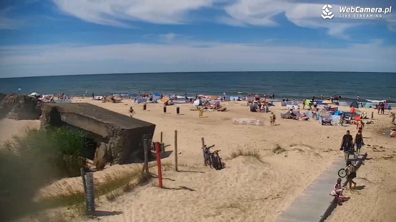 BOBOLIN - widok na plażę - 10 lipiec 2026, 12:44