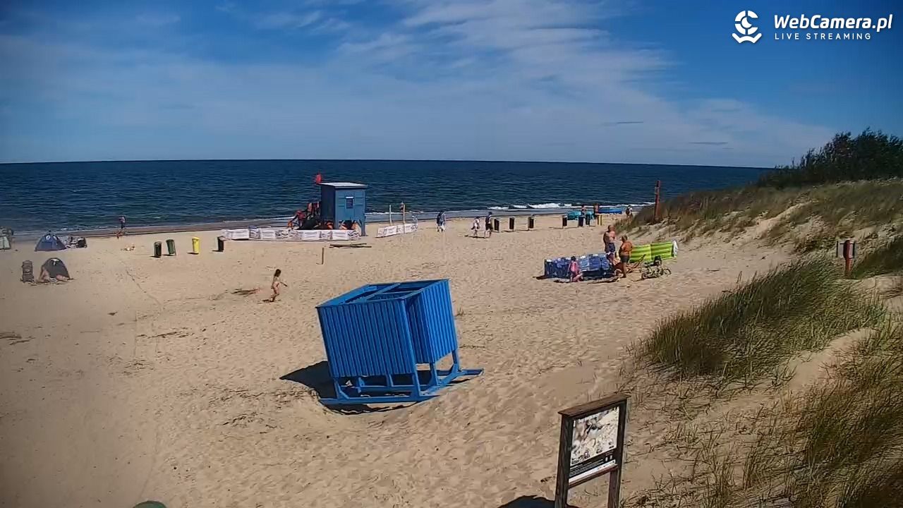 BOBOLIN - widok na plażę - 10 lipiec 2026, 10:37