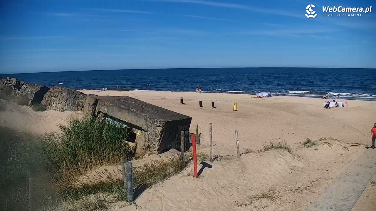 BOBOLIN - widok na plażę - 10 lipiec 2026, 09:37