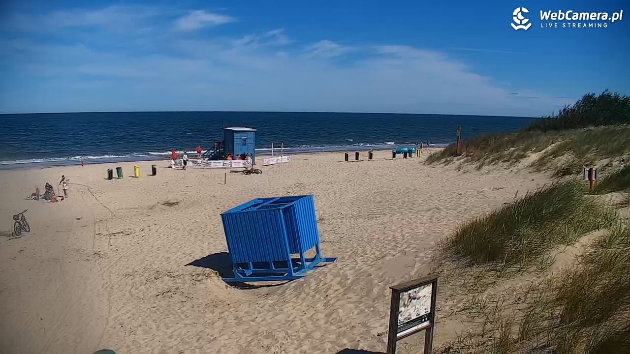 BOBOLIN - widok na plażę - 10 lipiec 2026, 10:10