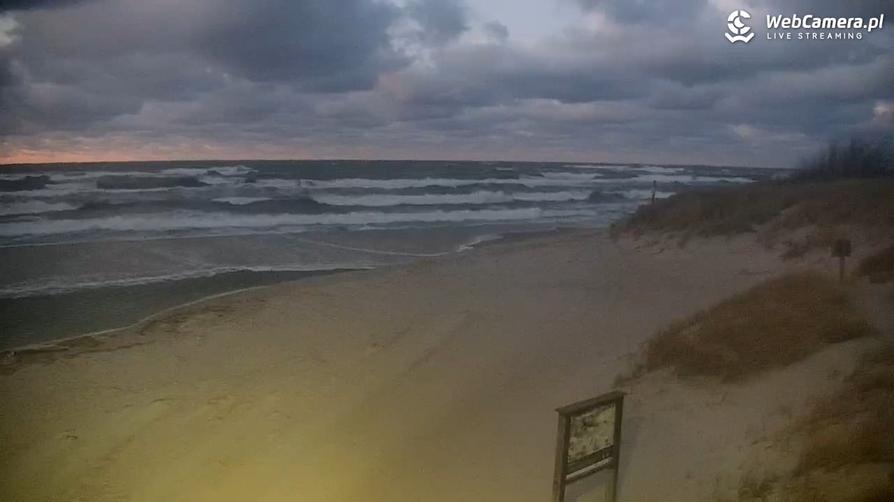 BOBOLIN - widok na plażę - 30 grudzień 2025, 16:17