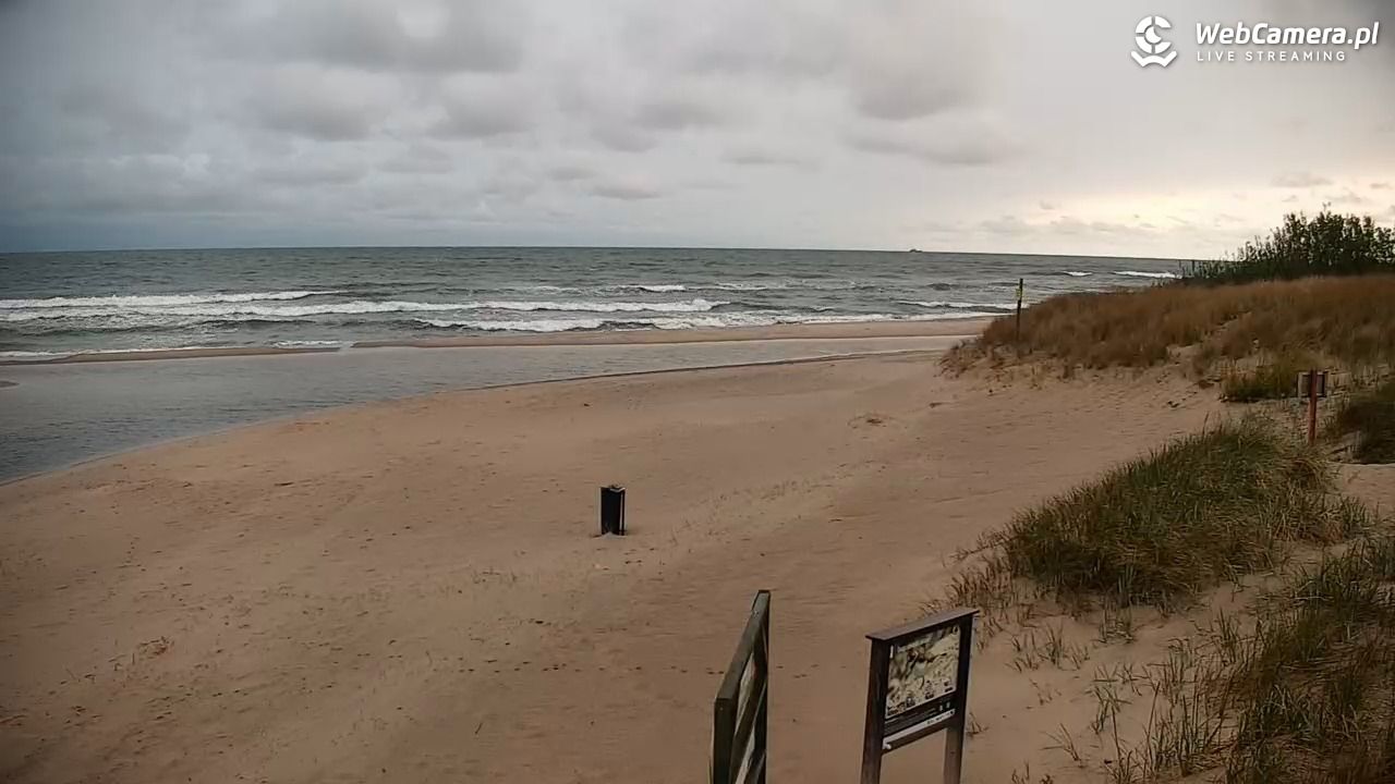 BOBOLIN - widok na plażę - 17 maj 2025, 04:40