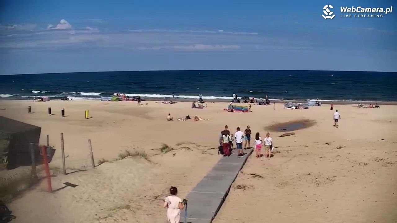 BOBOLIN - widok na plażę - 12 lipiec 2026, 11:01