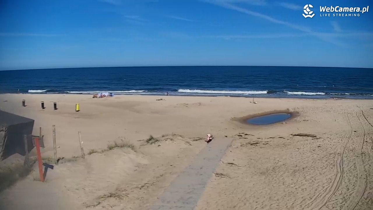 BOBOLIN - widok na plażę - 10 lipiec 2026, 09:14