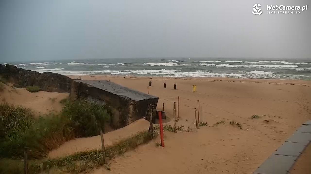 BOBOLIN - widok na plażę - 23 sierpień 2026, 05:49