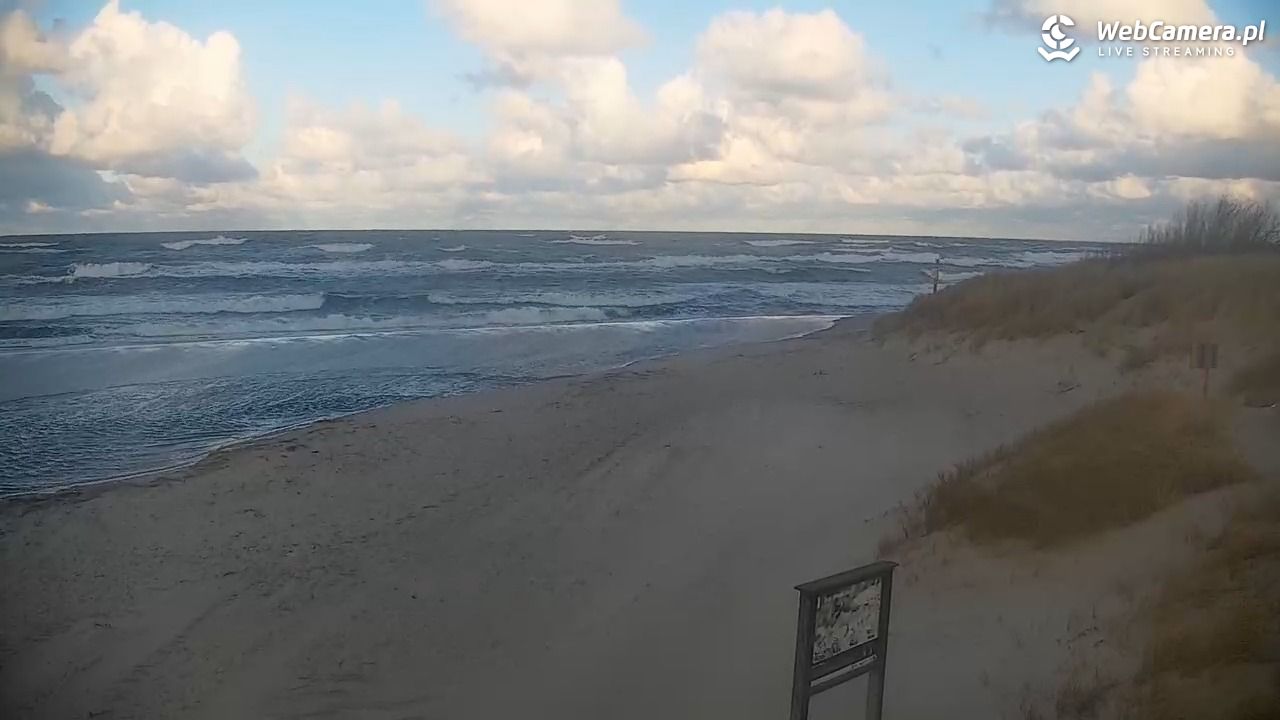 BOBOLIN - widok na plażę - 30 grudzień 2025, 10:03