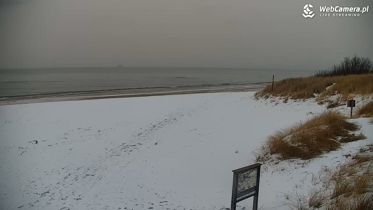BOBOLIN - widok na plażę - 17 luty 2026, 16:31