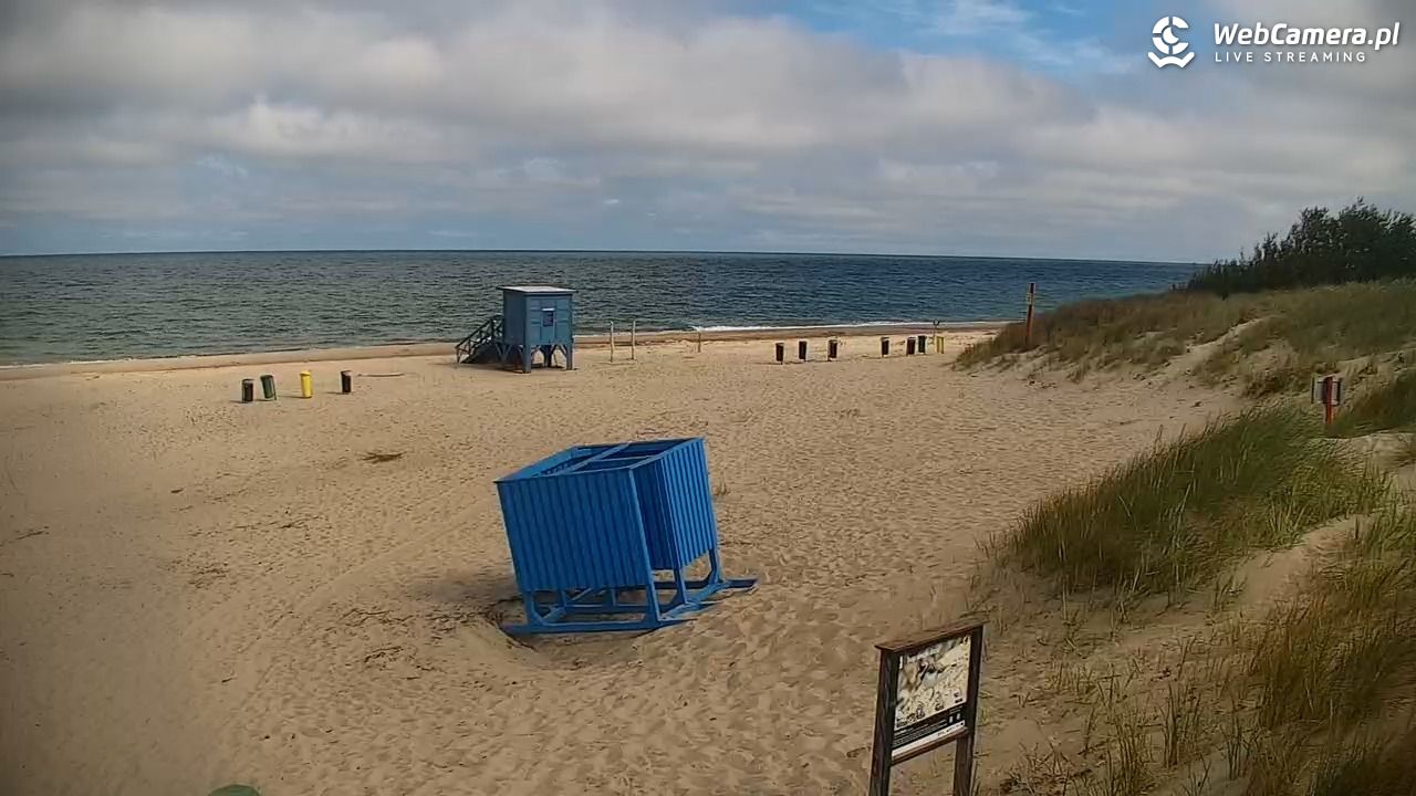 BOBOLIN - widok na plażę - 11 lipiec 2026, 09:35