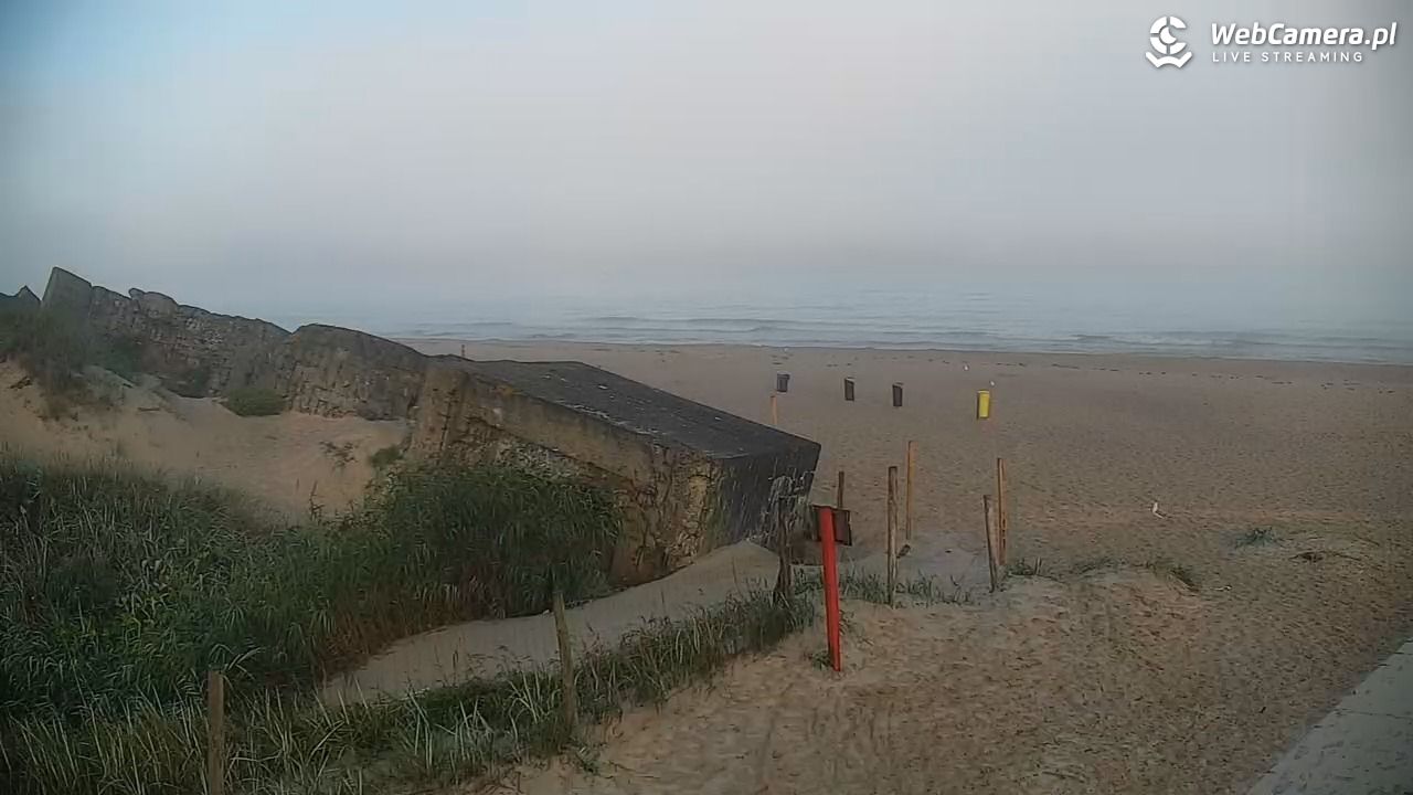 BOBOLIN - widok na plażę - 25 sierpień 2026, 06:42