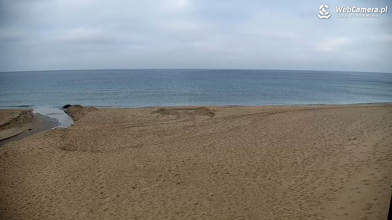 BOBOLIN - widok na plażę - 23 październik 2025, 09:32