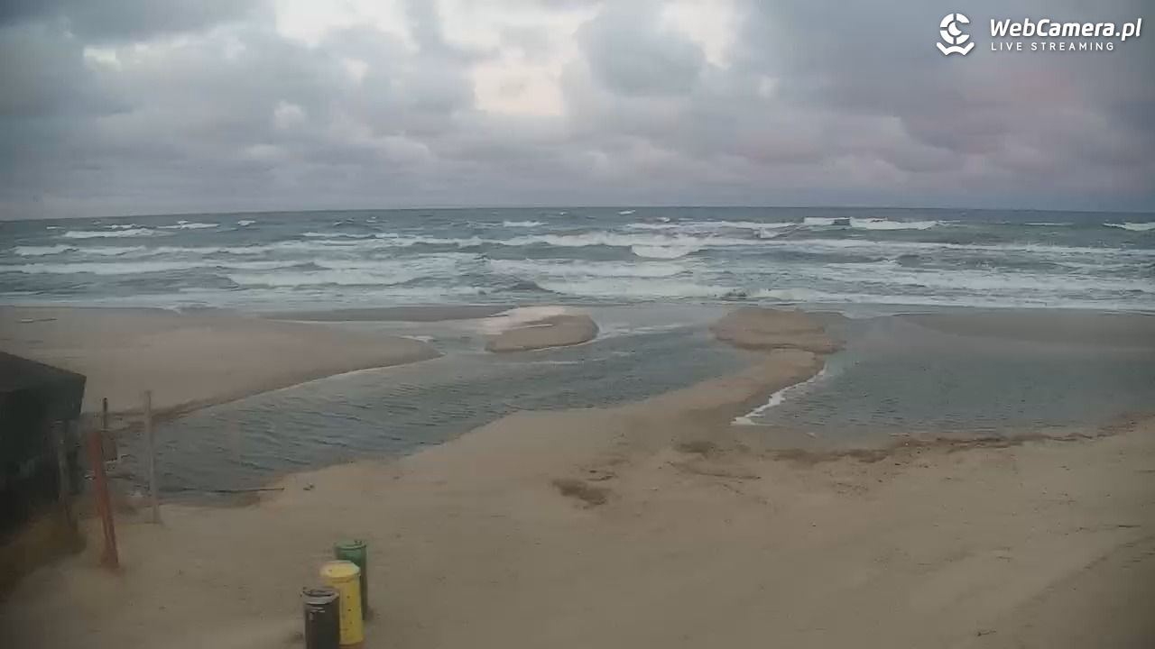 BOBOLIN - widok na plażę - 30 grudzień 2025, 08:16
