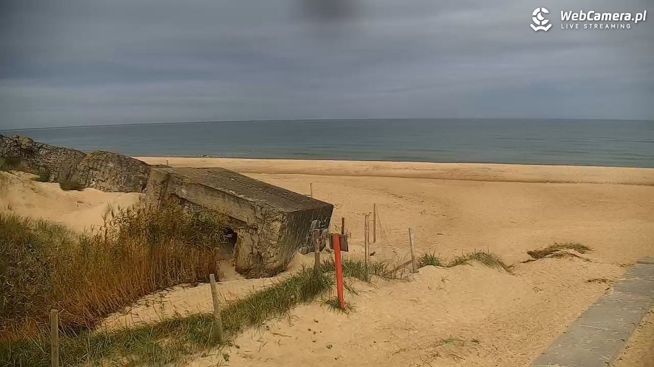 BOBOLIN - widok na plażę - 07 październik 2026, 06:27