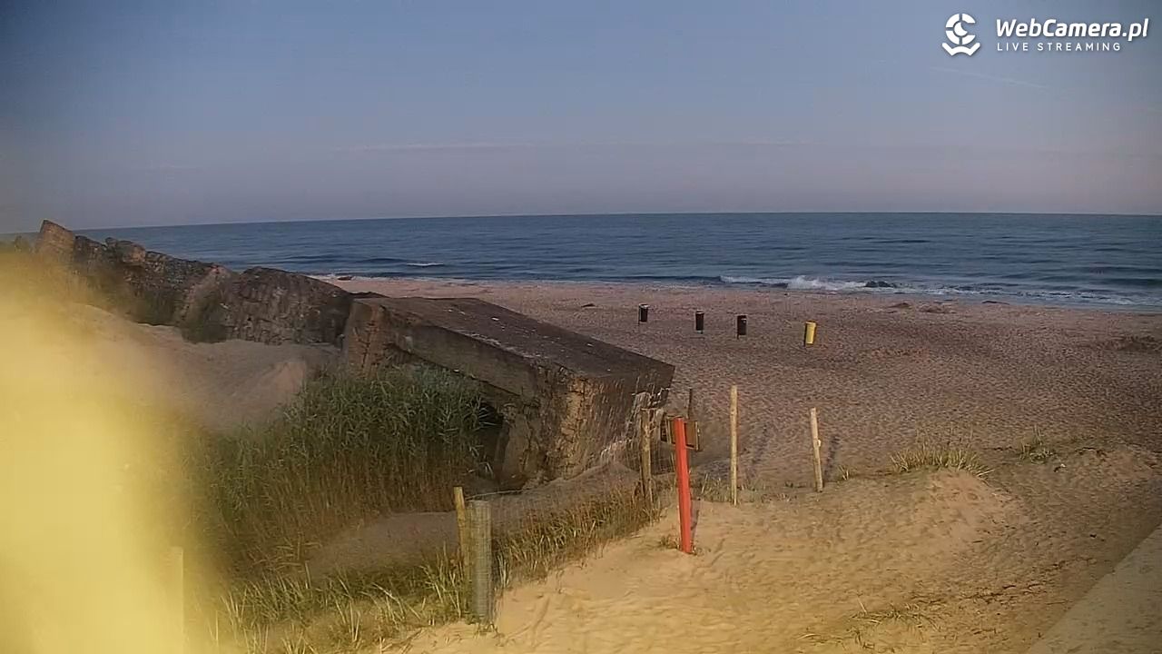 BOBOLIN - widok na plażę - 10 lipiec 2026, 03:45