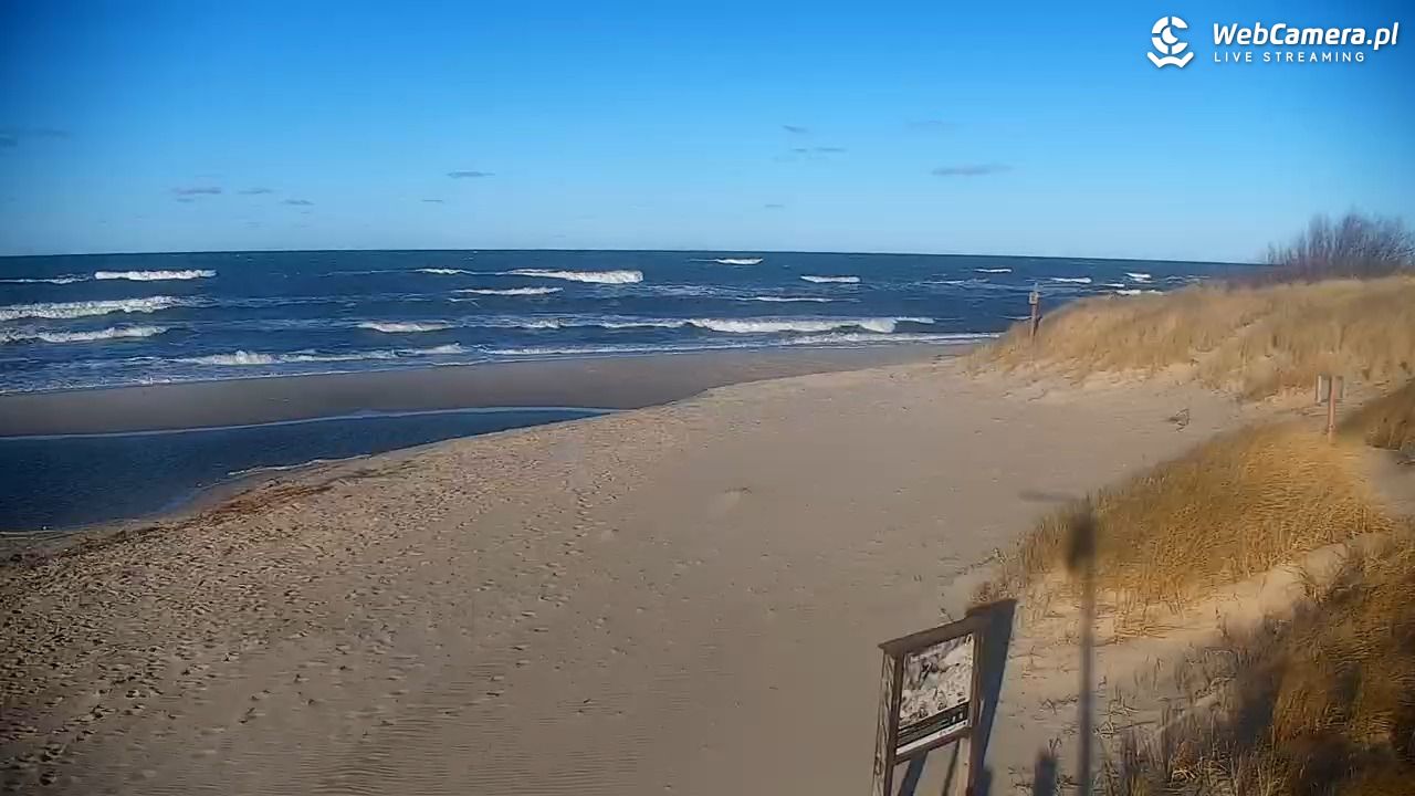 BOBOLIN - widok na plażę - 28 grudzień 2025, 11:56