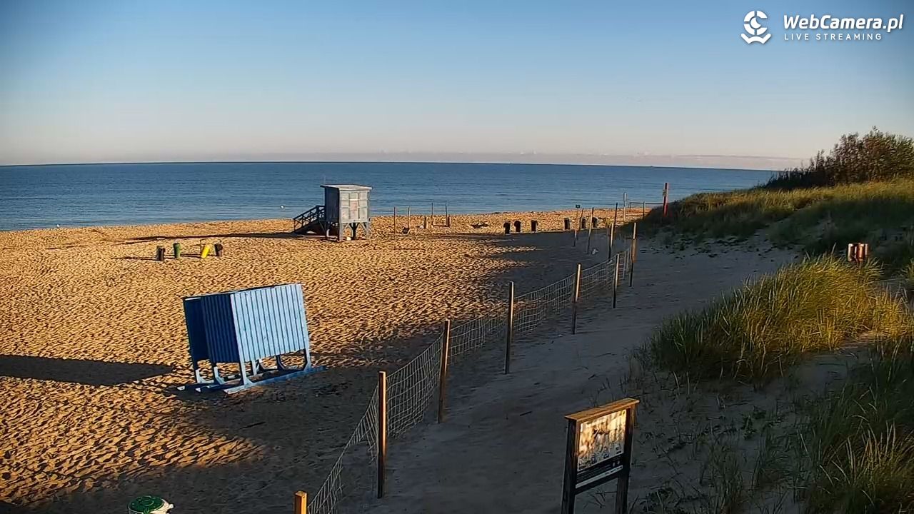 BOBOLIN - widok na plażę - 26 sierpień 2026, 07:34
