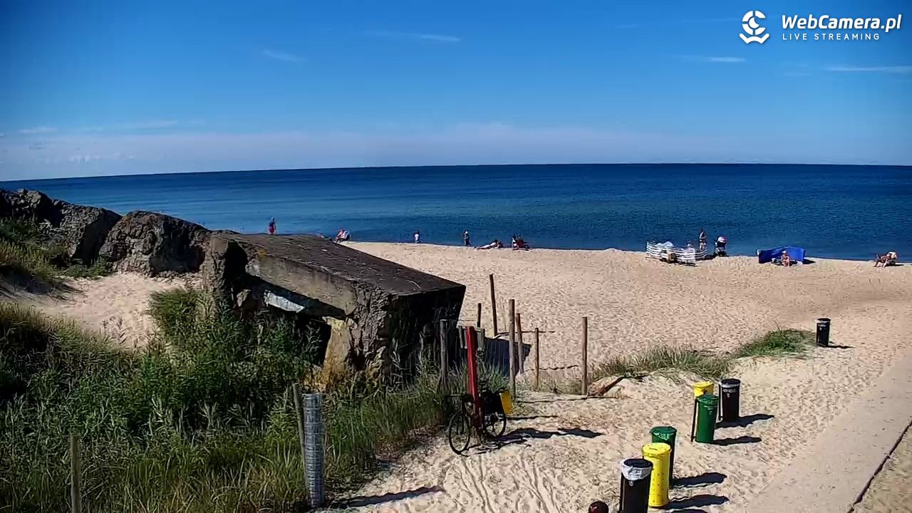 BOBOLIN - widok na plażę - 01 wresień 2025, 12:07