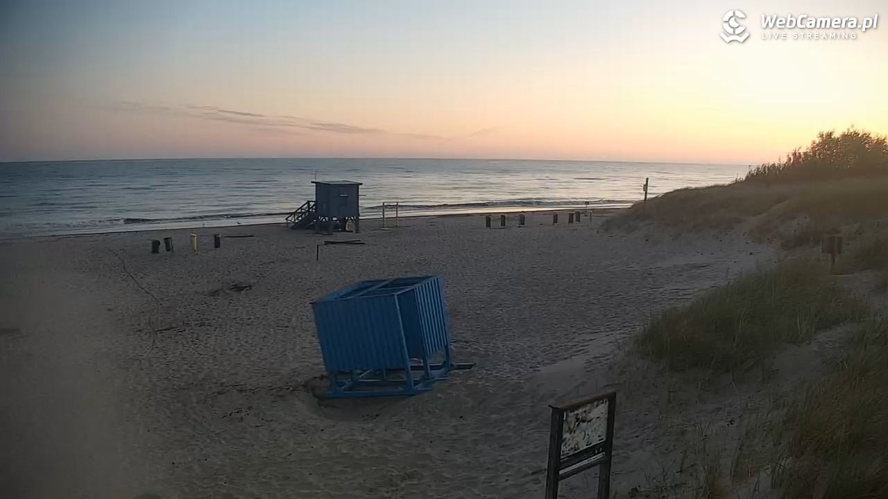 BOBOLIN - widok na plażę - 10 lipiec 2026, 04:02
