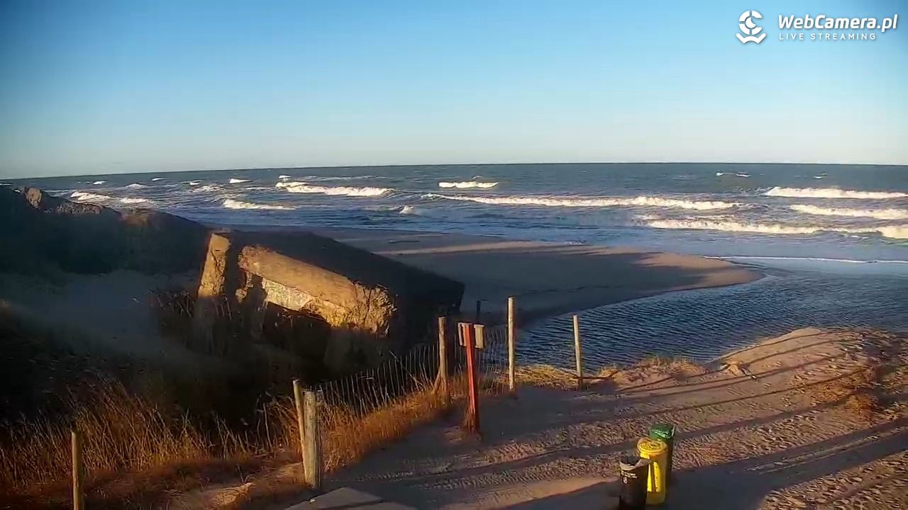 BOBOLIN - widok na plażę - 28 grudzień 2025, 10:01