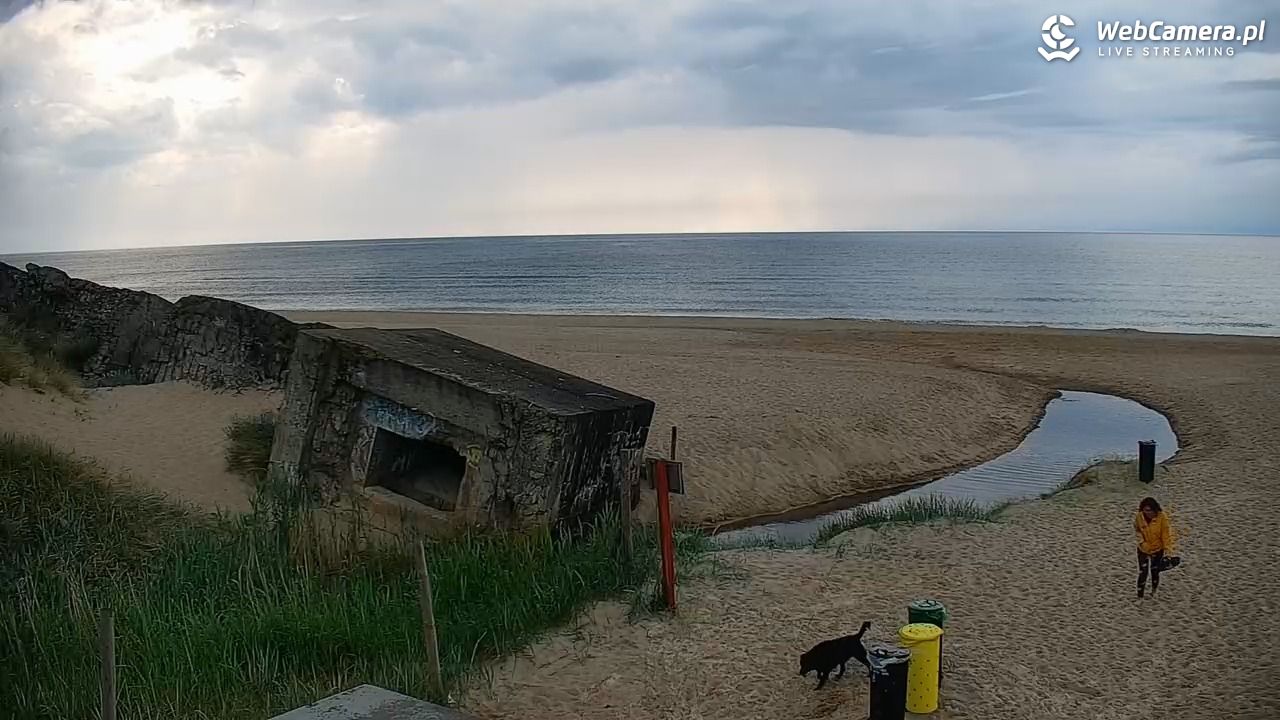 BOBOLIN - widok na plażę - 07 czerwiec 2025, 17:41