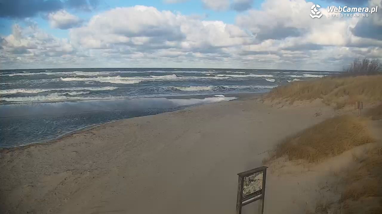 BOBOLIN - widok na plażę - 30 grudzień 2025, 11:32