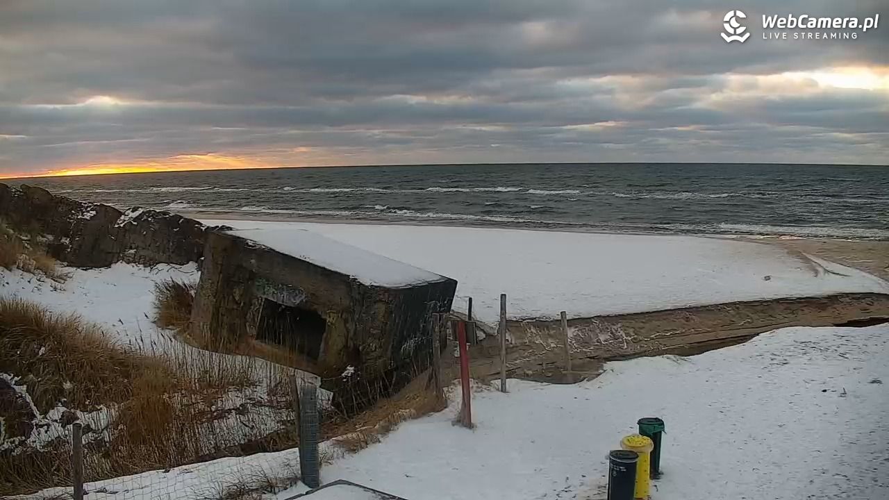 BOBOLIN - widok na plażę - 18 luty 2026, 16:39