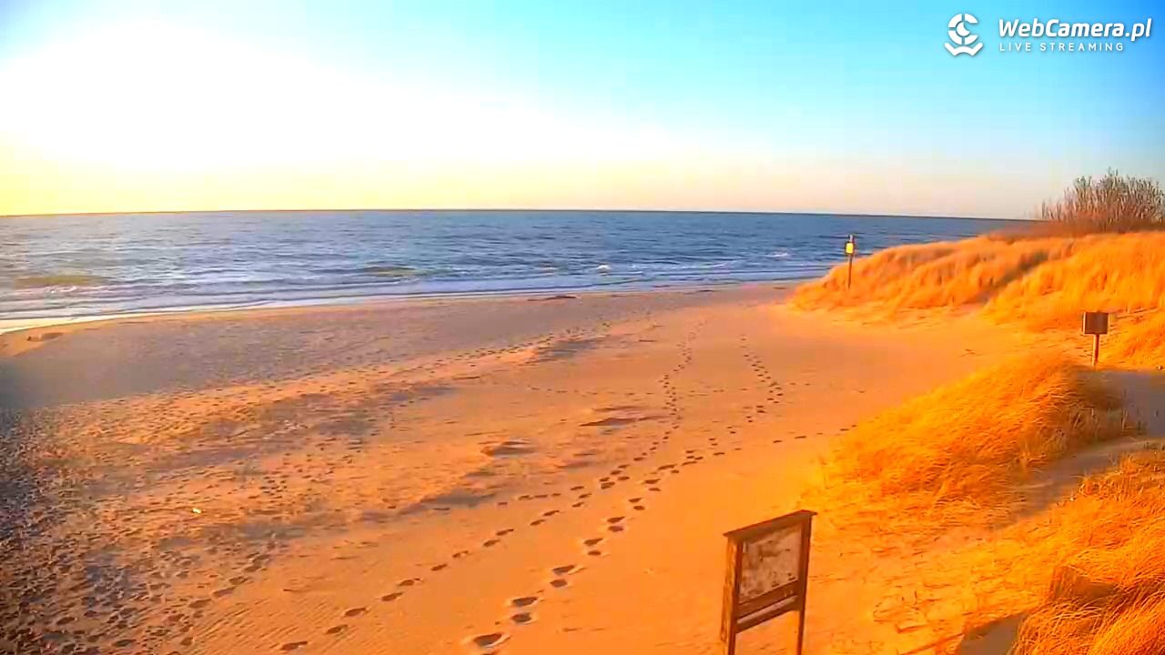 BOBOLIN - widok na plażę - 07 kwiecień 2026, 19:16