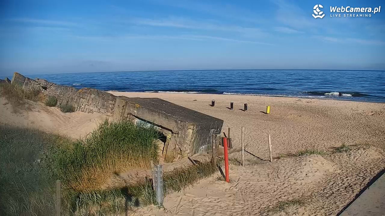 BOBOLIN - widok na plażę - 10 lipiec 2026, 07:14