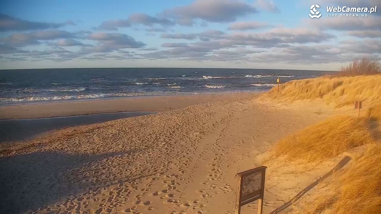 BOBOLIN - widok na plażę - 28 grudzień 2025, 14:25