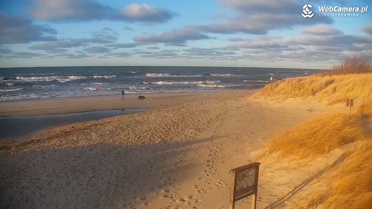 BOBOLIN - widok na plażę - 28 grudzień 2025, 14:37