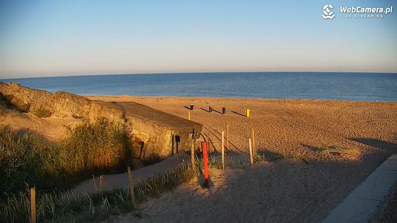 BOBOLIN - widok na plażę - 26 sierpień 2026, 06:49