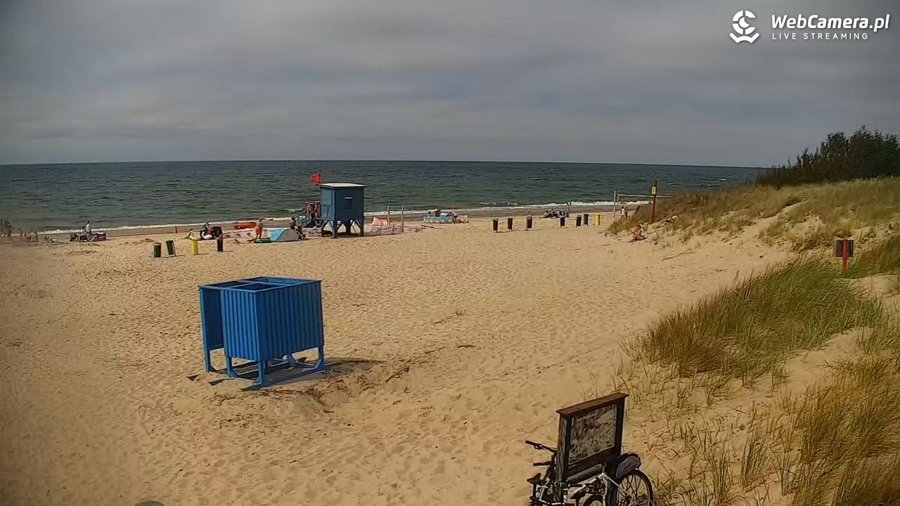 BOBOLIN - widok na plażę - 12 lipiec 2026, 14:55