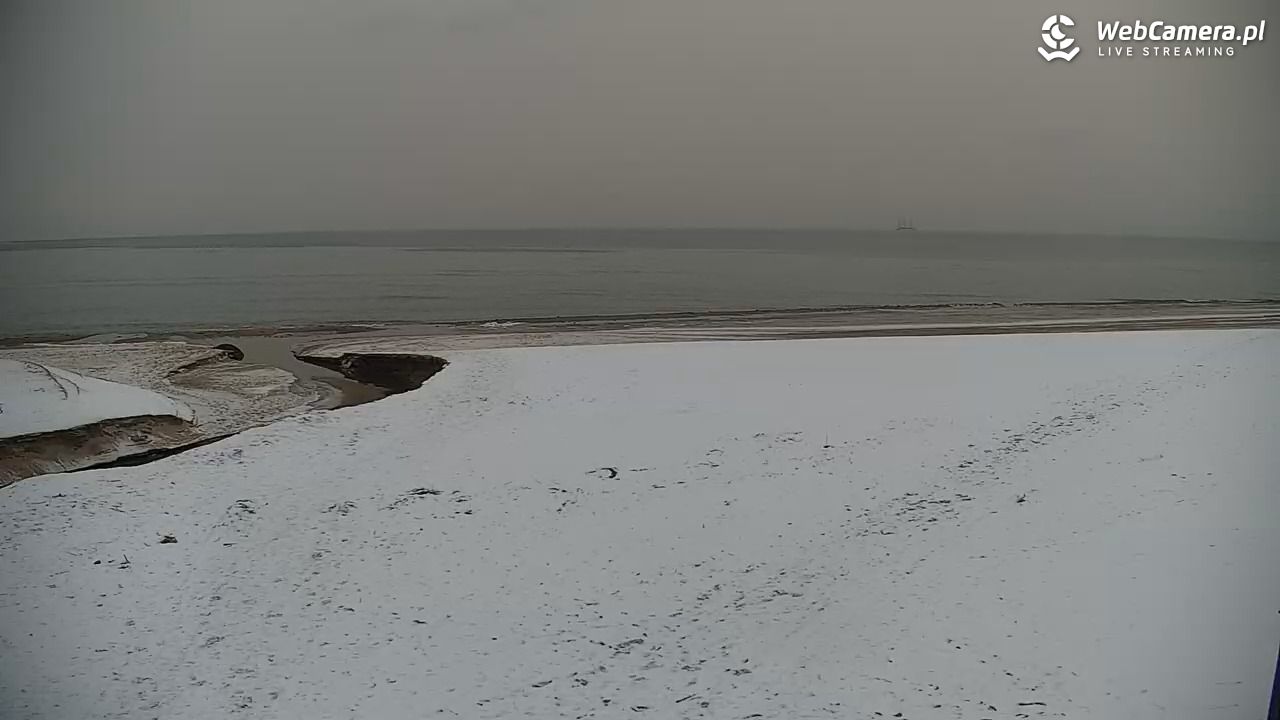 BOBOLIN - widok na plażę - 17 luty 2026, 16:35