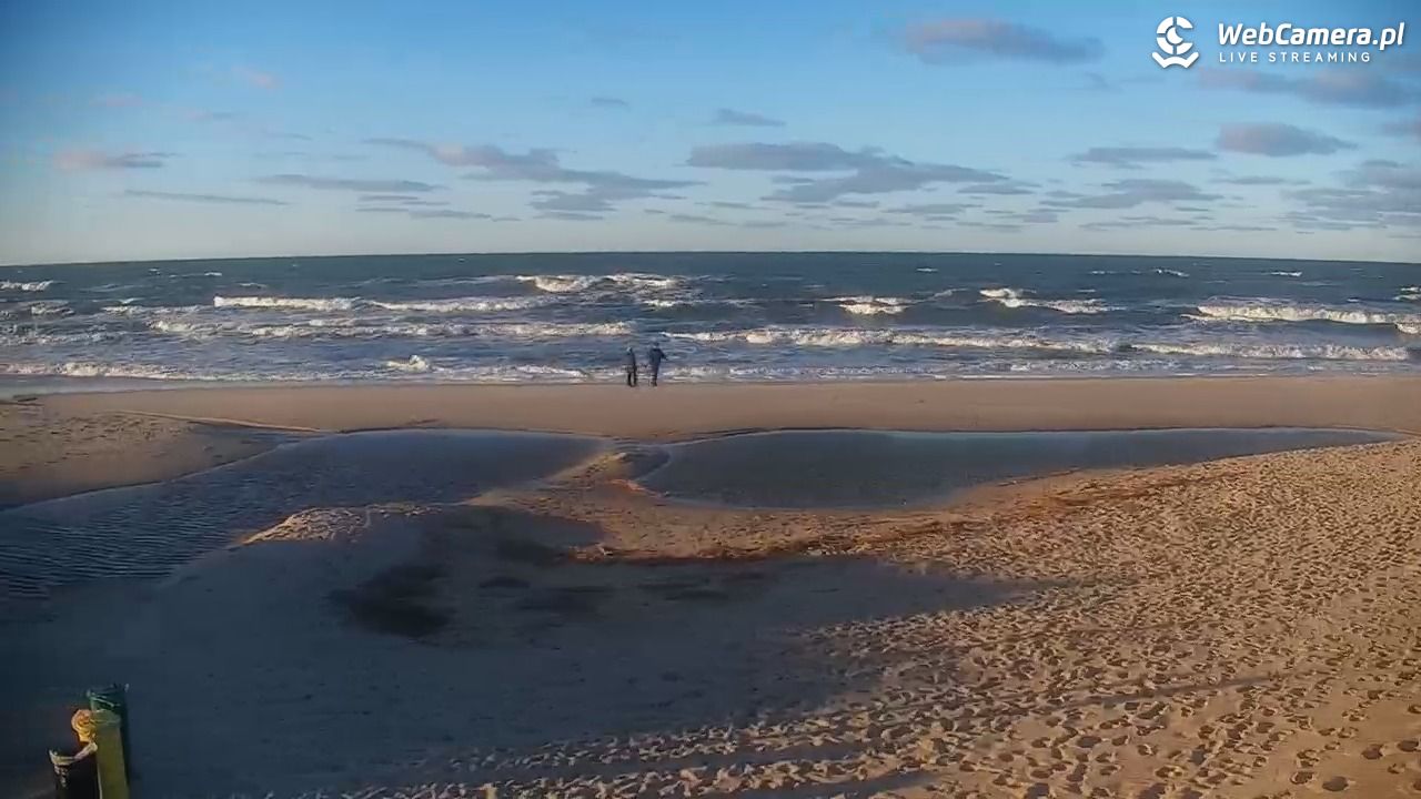 BOBOLIN - widok na plażę - 28 grudzień 2025, 14:15