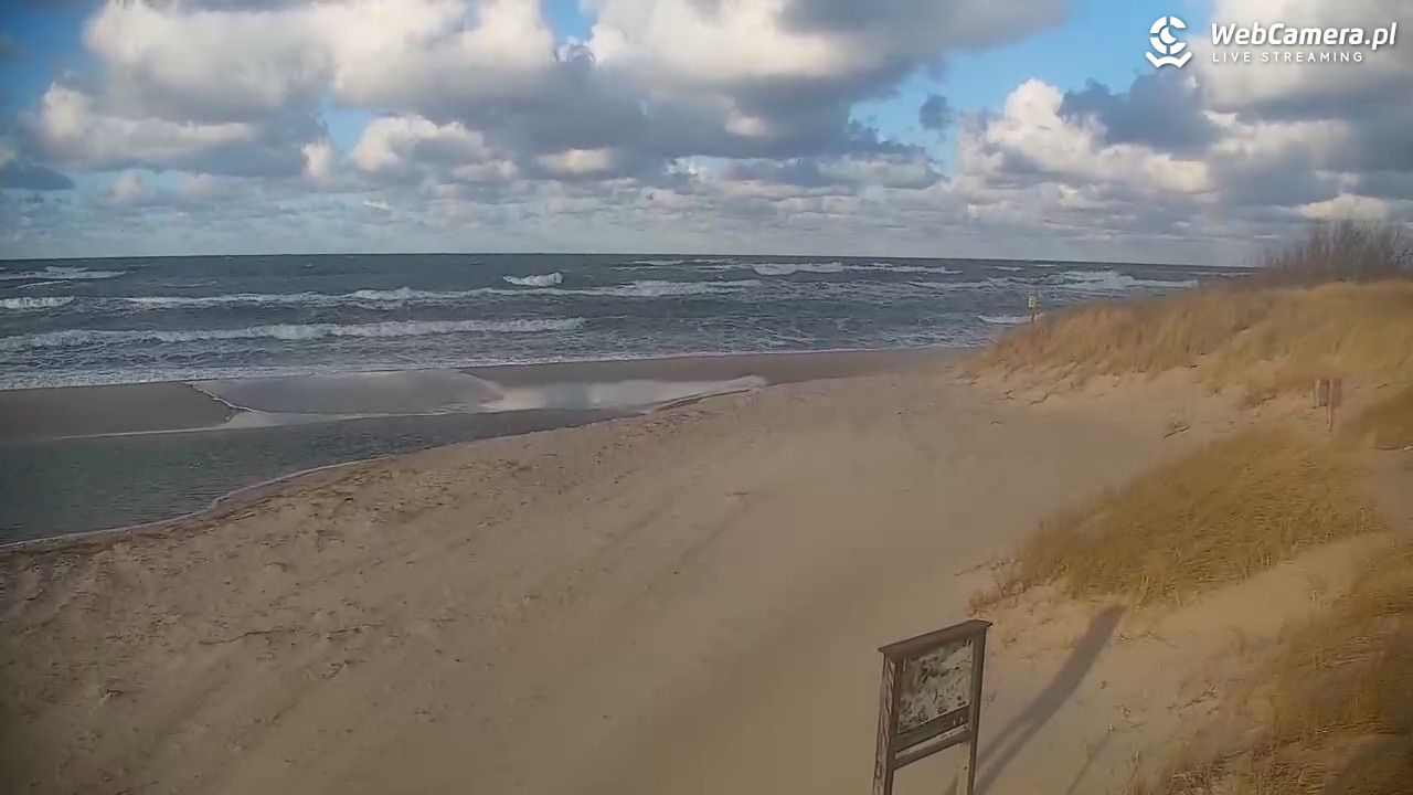 BOBOLIN - widok na plażę - 30 grudzień 2025, 13:02