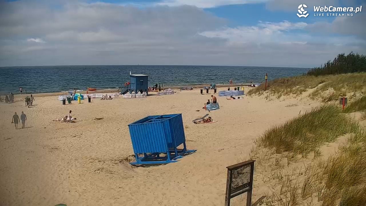 BOBOLIN - widok na plażę - 11 lipiec 2026, 13:55