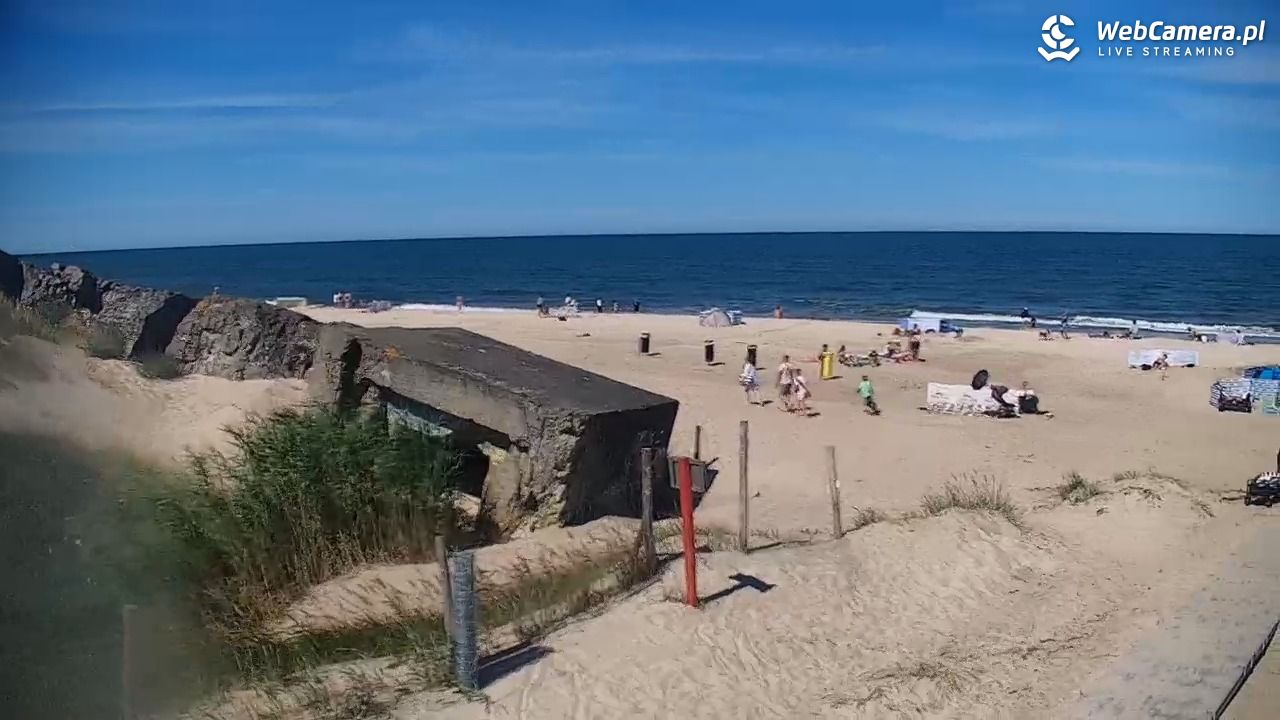BOBOLIN - widok na plażę - 10 lipiec 2026, 10:43