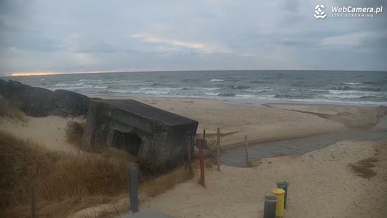 BOBOLIN - widok na plażę - 29 grudzień 2025, 14:52